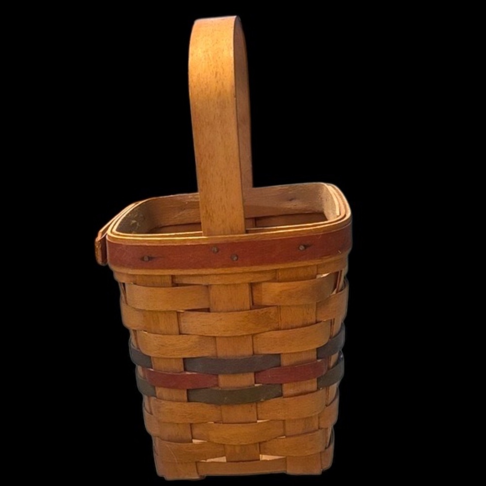 Vintage 1992 Longaberger Shades of Autumn Bittersweet Basket - Picture 4 of 16